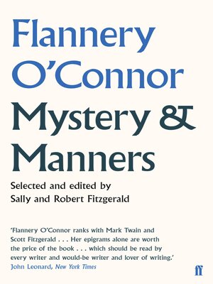 cover image of Mystery and Manners